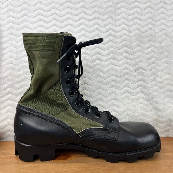 Vintage US ARMY Vietnam Era Style Ro-Search OD Jungle Combat Jump BOOTS SIZE 7.5 - Picture 8 of 14